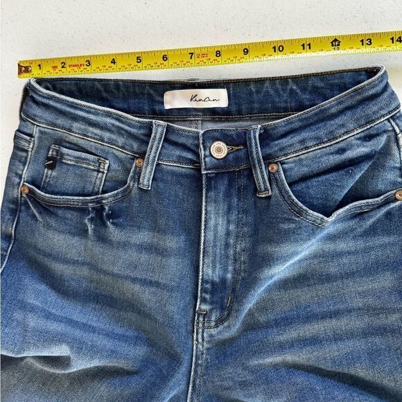 Adaline High Rise Slim Straight Leg Jeans EUC SZ 7/27 - Picture 4 of 7
